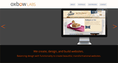 Desktop Screenshot of oxbowlabs.com